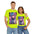 "Neon Muse" Double-sided graphic tee -  Unisex Heavy Cotton Tee