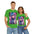 "Neon Muse" Double-sided graphic tee -  Unisex Heavy Cotton Tee