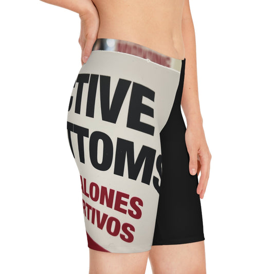 Active Bottoms – Women’s Bike Shorts All Over Prints