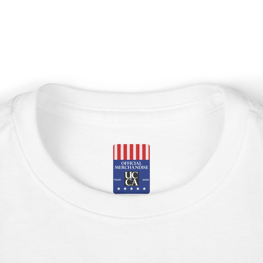 Adorable Comfort: Custom Bunny Toddler Long-Sleeve Tee with UCCA Logo Kids clothes