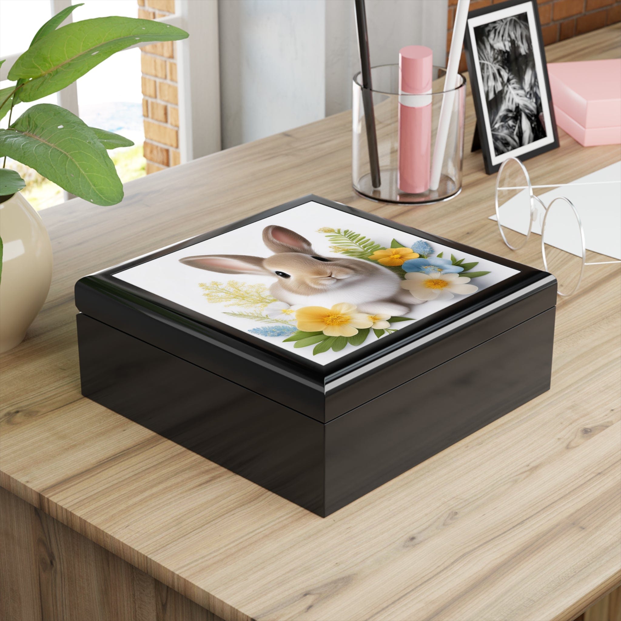 Adorable Elegance Box for Your Treasures! - Choice of 3 Timbers Ebony Black / One size Home Decor