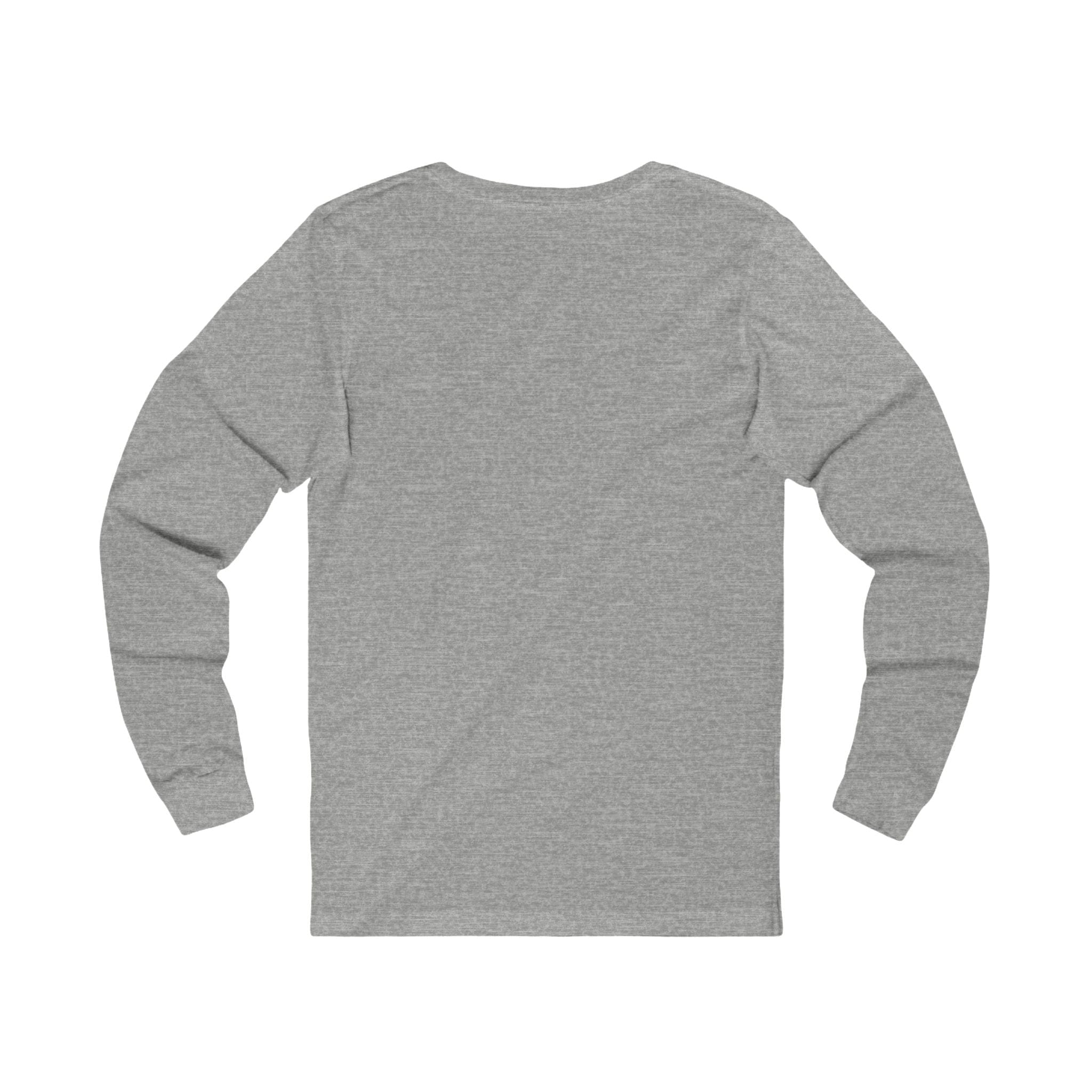 Art Series: Abstract Elegance Long Sleeve Unisex Jersey Tee - Single Print Long-sleeve