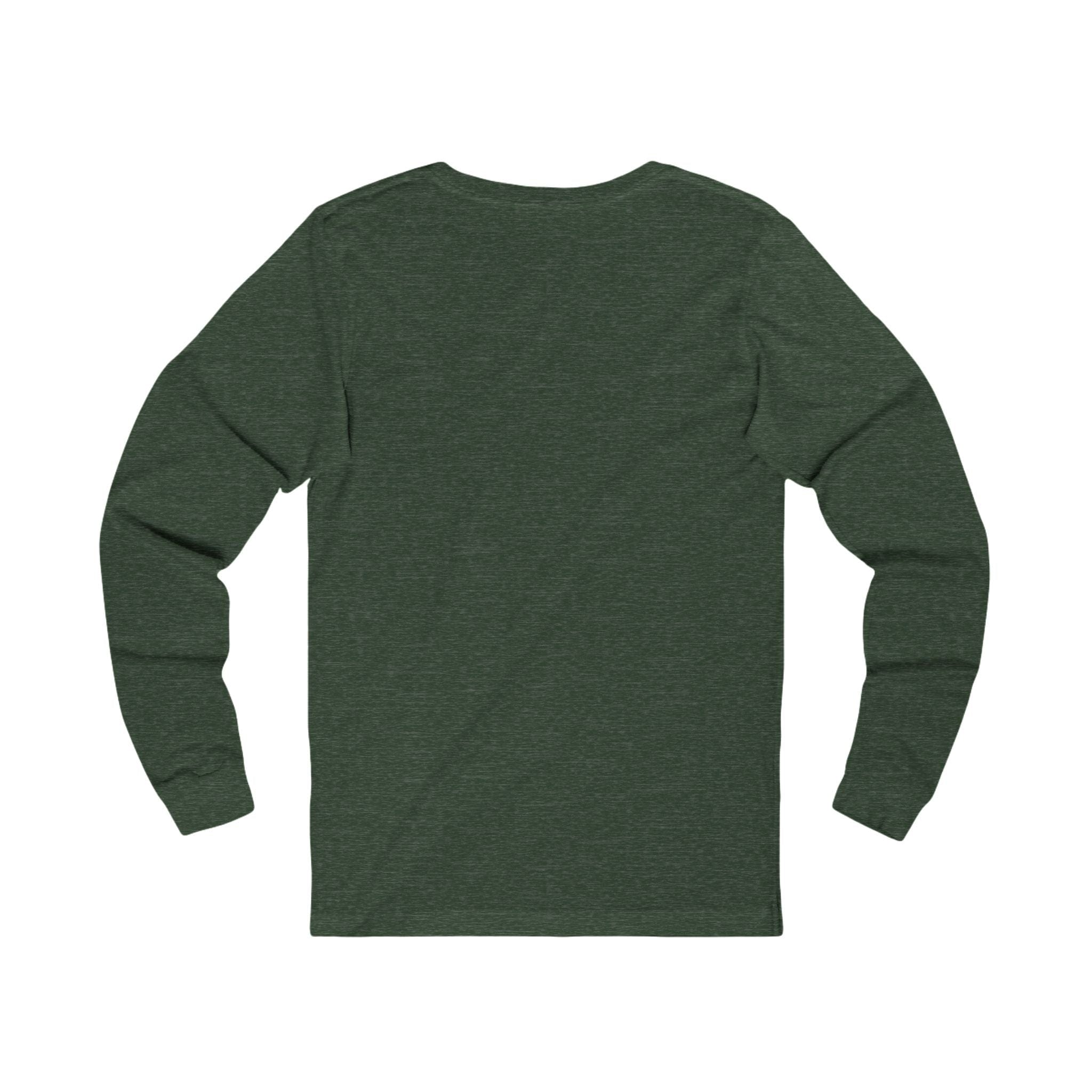 Art Series: Abstract Elegance Long Sleeve Unisex Jersey Tee - Single Print Long-sleeve