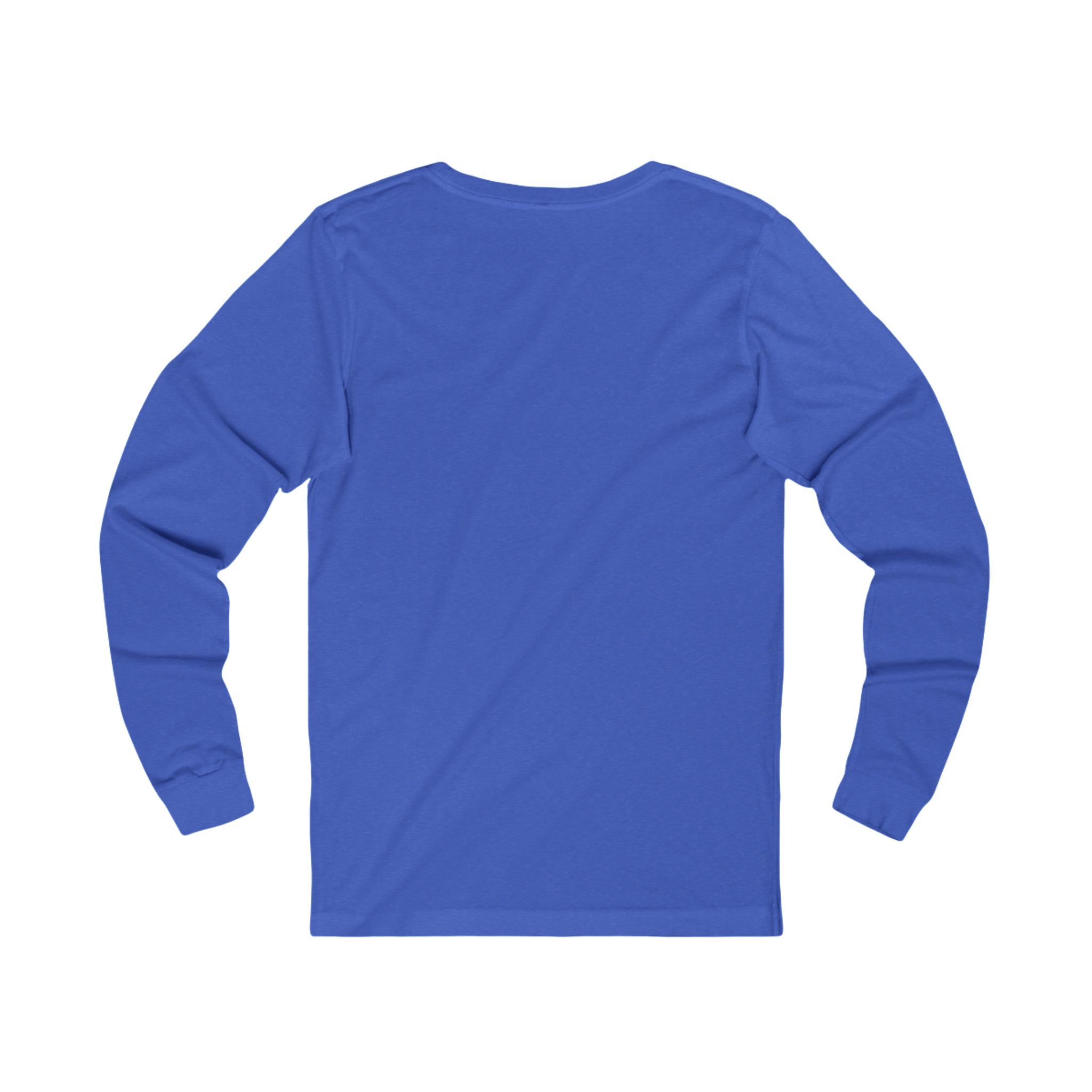Art Series: Abstract Elegance Long Sleeve Unisex Jersey Tee - Single Print Long-sleeve