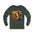 Art Series: Abstract Elegance Long Sleeve Unisex Jersey Tee - Single Print S / Heather Forest Long-sleeve