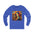 Art Series: Abstract Elegance Long Sleeve Unisex Jersey Tee - Single Print S / True Royal TriBlend Long-sleeve