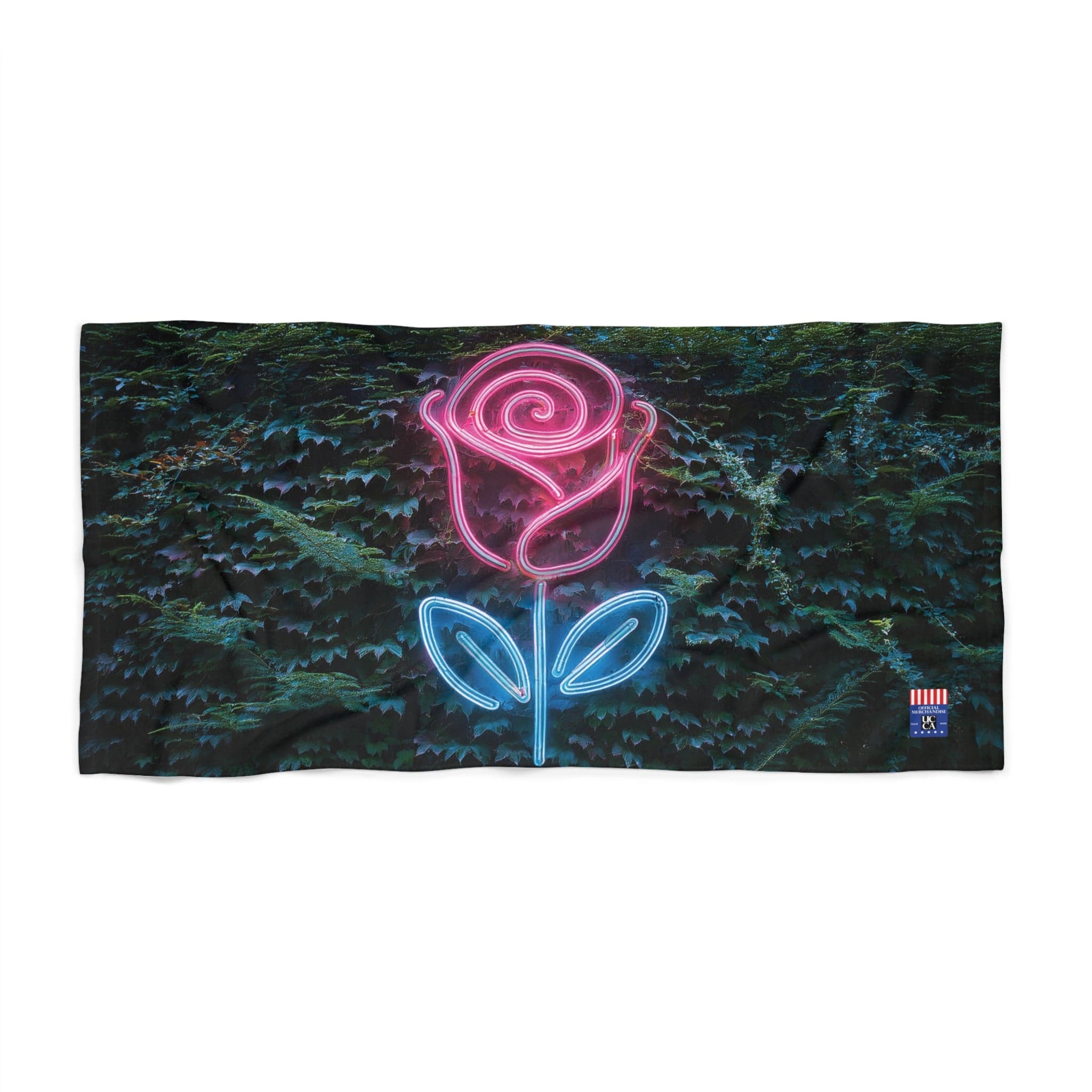 Bloom in Style: UCCA Neon Rose Beach Towel - 2 sizes available 30