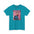 "Blossoms in Bloom" Women's Heavy Cotton T-Shirt Tropical Blue / S T-Shirt