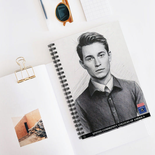 Capture Ideas. Create History. Inspire the Future. - Spiral Notebook - Ruled Line One Size Paper products