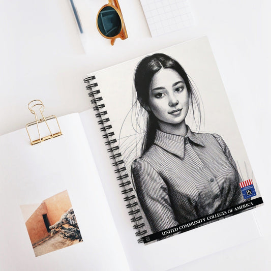 Capture Ideas. Create History. Inspire the Future. -Spiral Notebook - Ruled Line One Size Paper products