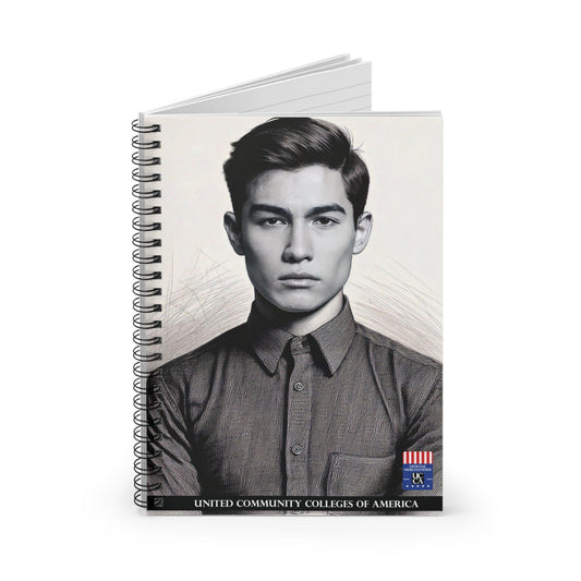 Capture Ideas. Create History. Inspire the Future. -Spiral Notebook - Ruled Line One Size Paper products