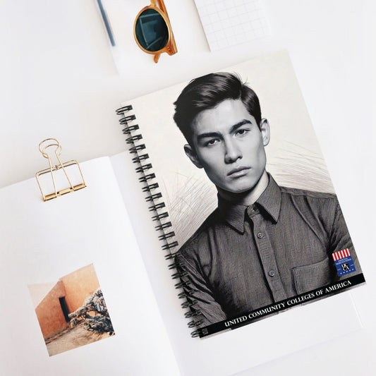 Capture Ideas. Create History. Inspire the Future. -Spiral Notebook - Ruled Line One Size Paper products