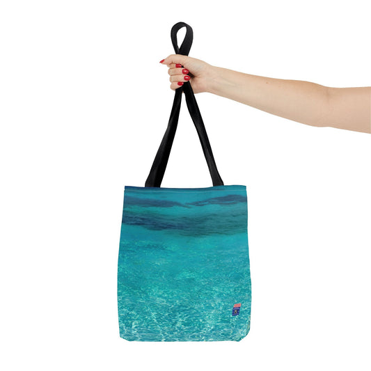 Carry Summer With You – Custom Tote Bag in 3 Sizes & 5 Handle Colors | Ocean Vibes Print Bags