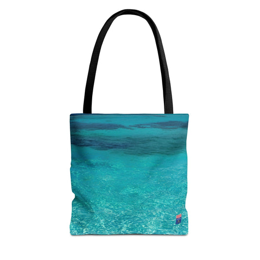 Carry Summer With You – Custom Tote Bag in 3 Sizes & 5 Handle Colors | Ocean Vibes Print Bags
