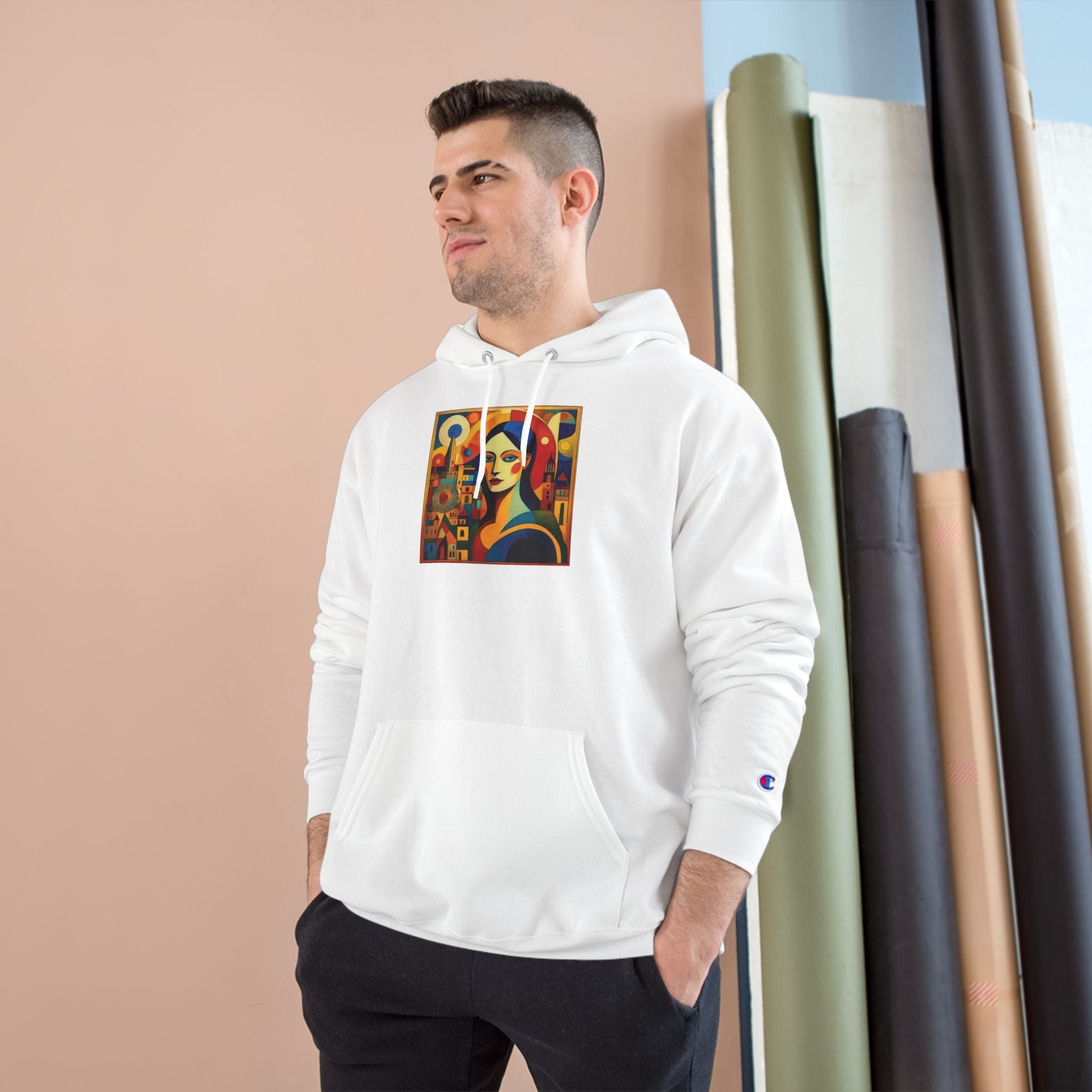 Champion Brand - Art Series Hoodie: Abstract Elegance Hoodie