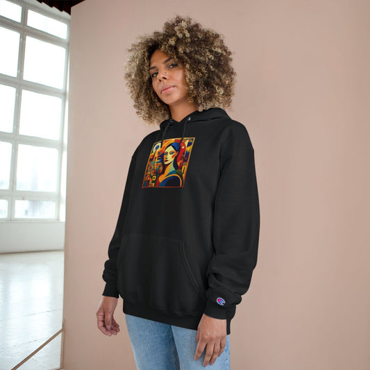 Champion Brand - Art Series Hoodie: Abstract Elegance Hoodie