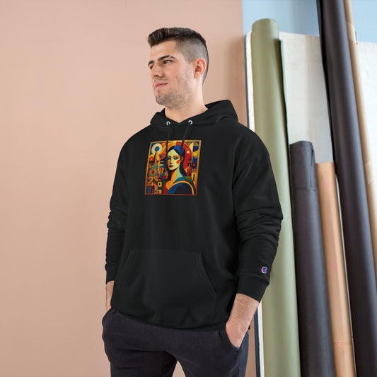 Champion Brand - Art Series Hoodie: Abstract Elegance Hoodie