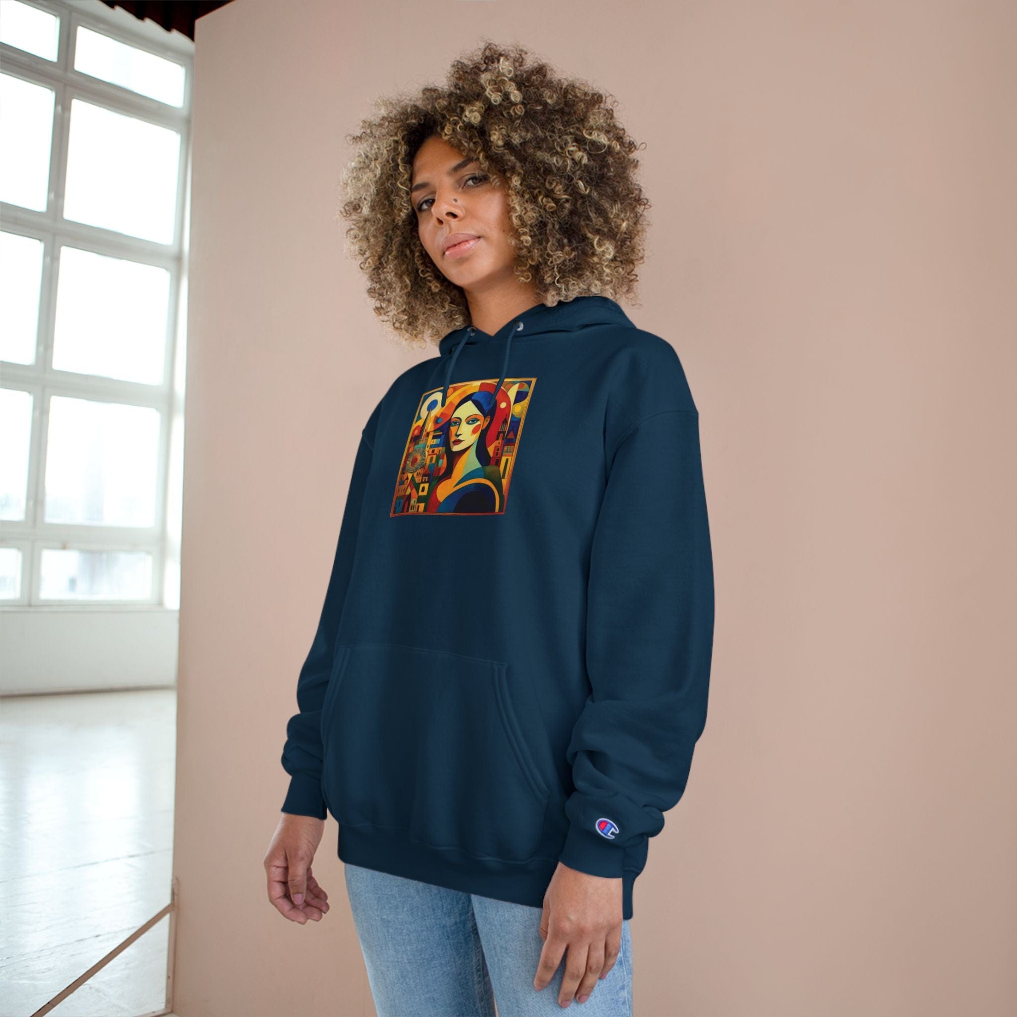 Champion Brand - Art Series Hoodie: Abstract Elegance Hoodie
