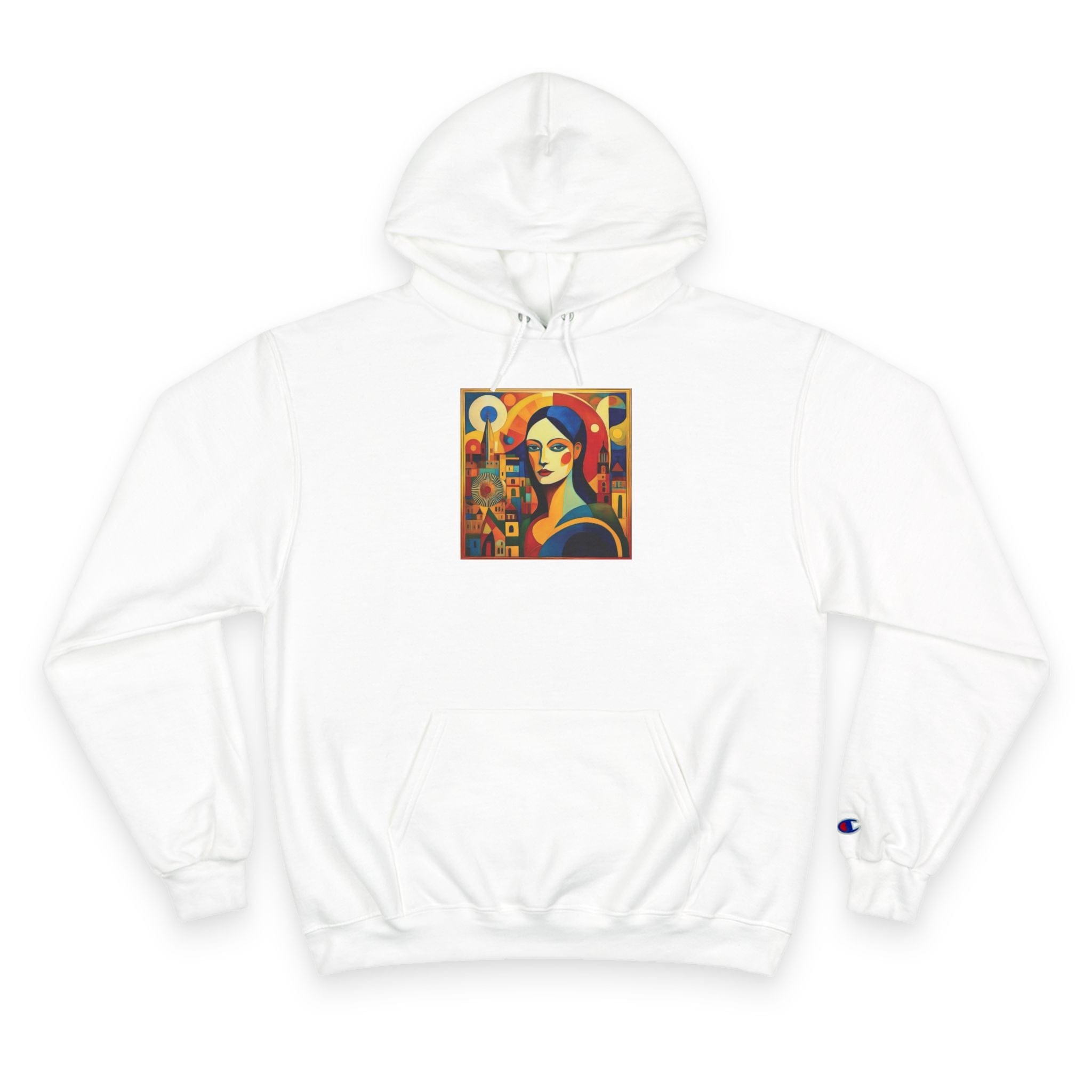 Champion Brand - Art Series Hoodie: Abstract Elegance White / S Hoodie