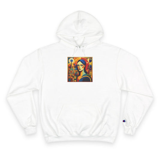 Champion Brand - Art Series Hoodie: Abstract Elegance White / S Hoodie