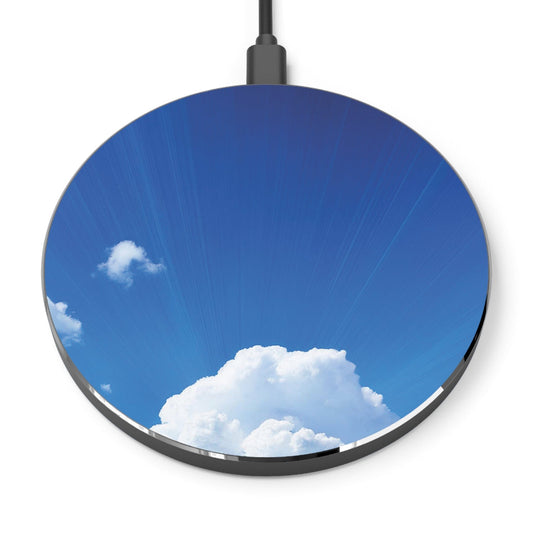 Clear Skies Wireless Charger: Functional Elegance Round / One size Accessories