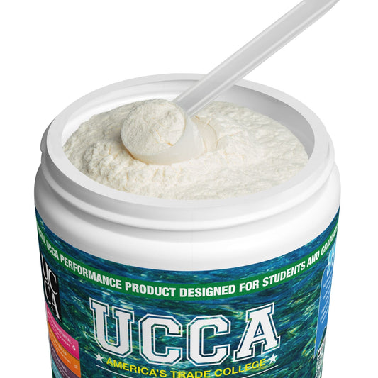 Collagen Peptides Type I & III Supplement (350g, 12.3oz) White jar + lid / NET WT 12.35 OZ (350g) / Unflavored Food Supplements