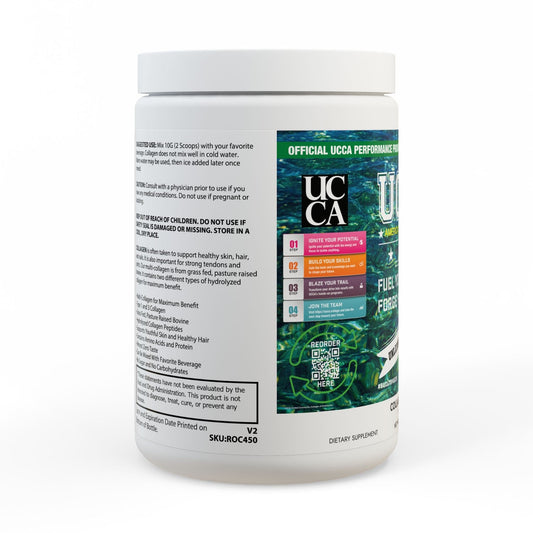 Collagen Peptides Type I & III Supplement (350g, 12.3oz) White jar + lid / NET WT 12.35 OZ (350g) / Unflavored Food Supplements