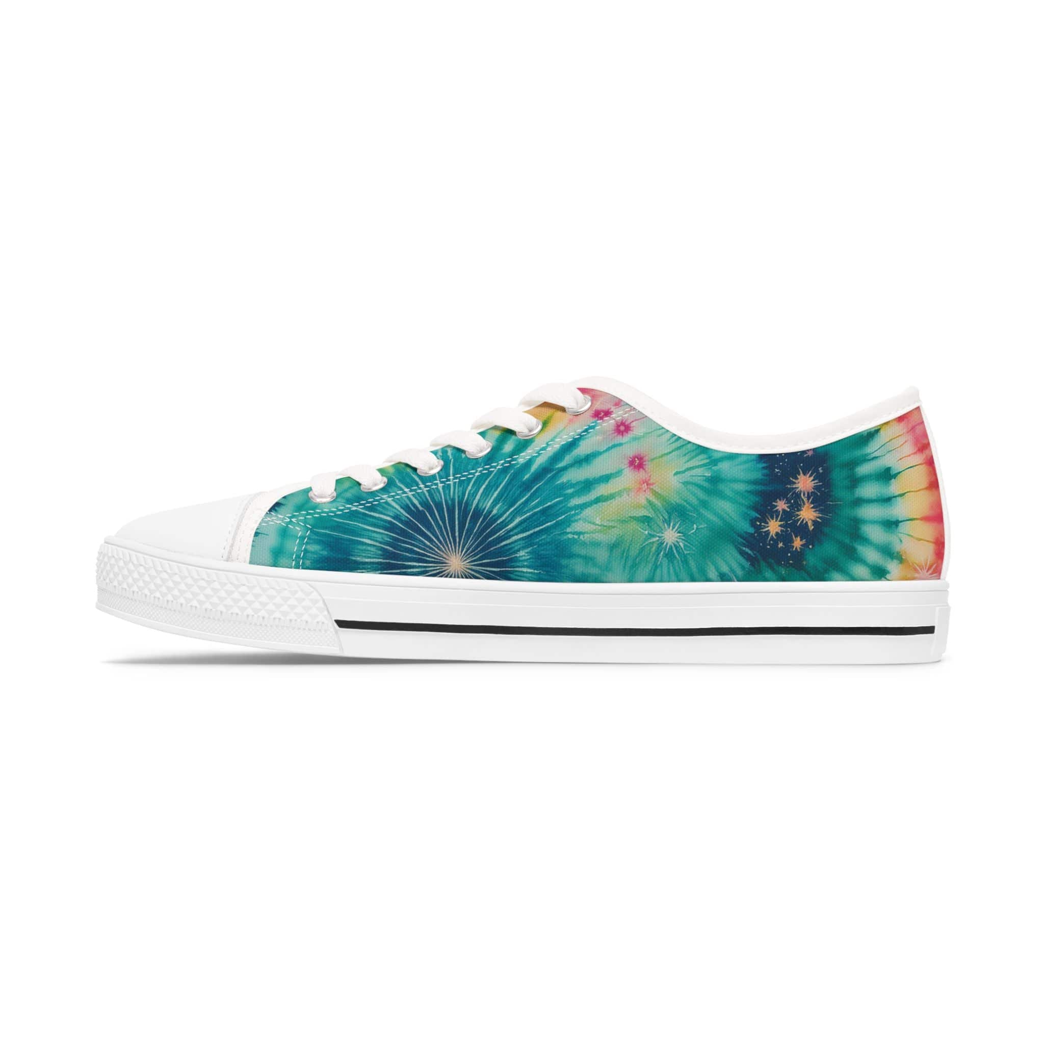 Cosmic Bloom Low Tops Sneakers: Where Retro Meets the Future Shoes