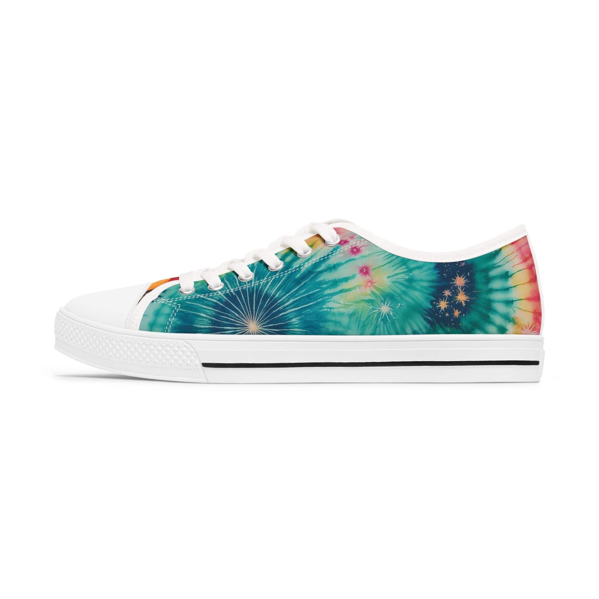 Cosmic Bloom Low Tops Sneakers: Where Retro Meets the Future Shoes
