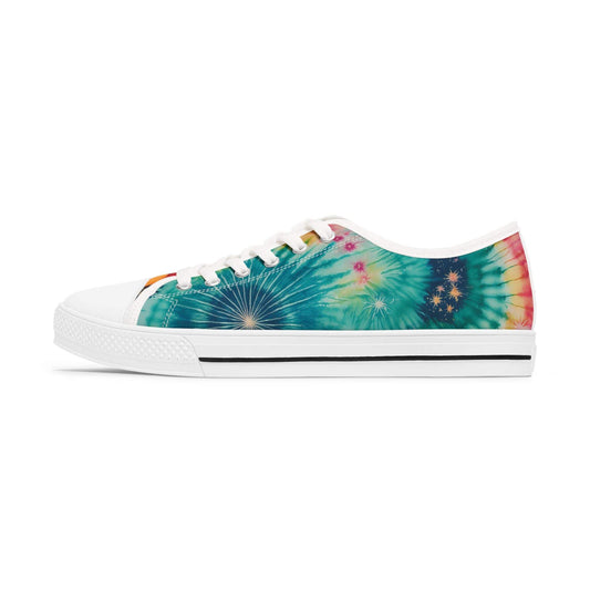 Cosmic Bloom Low Tops Sneakers: Where Retro Meets the Future Shoes