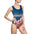 Dive Into Style: UCCA Pacific Ocean One-Piece Swimsuit XS / Navy All Over Prints