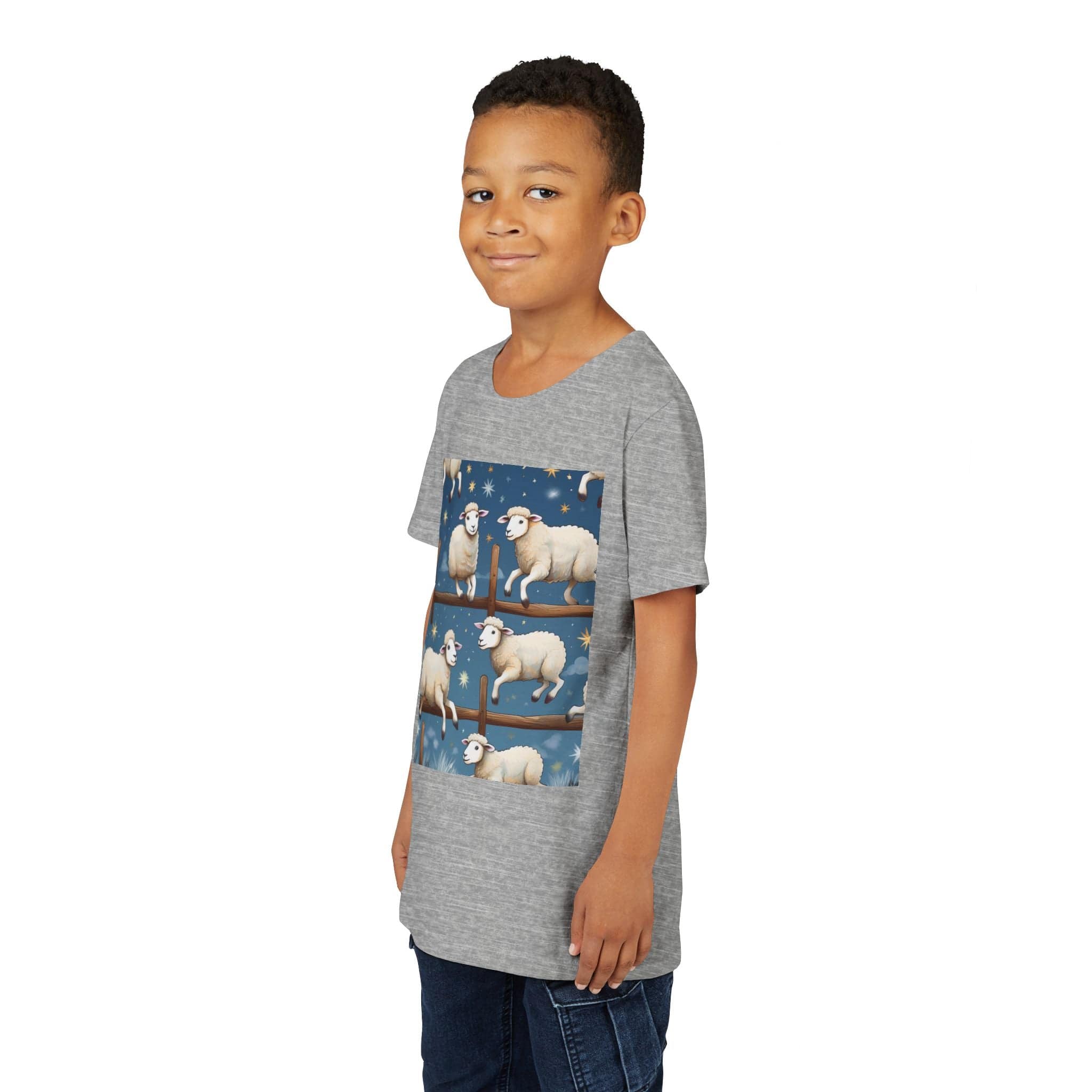 Dream Jumpers Tee – Boys' Short Sleeve S / Athletic Heather Kids clothes