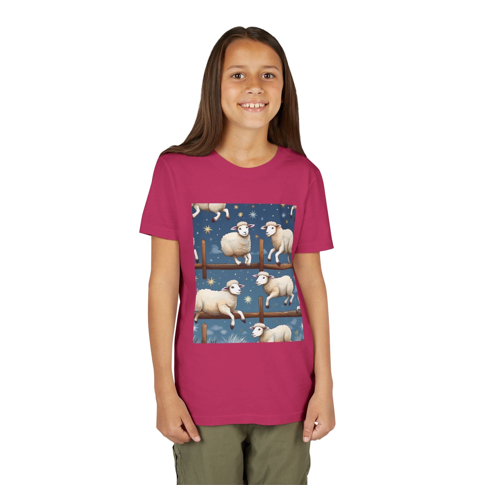 Dream Jumpers Tee – Girls' Short Sleeve S / Berry Kids clothes