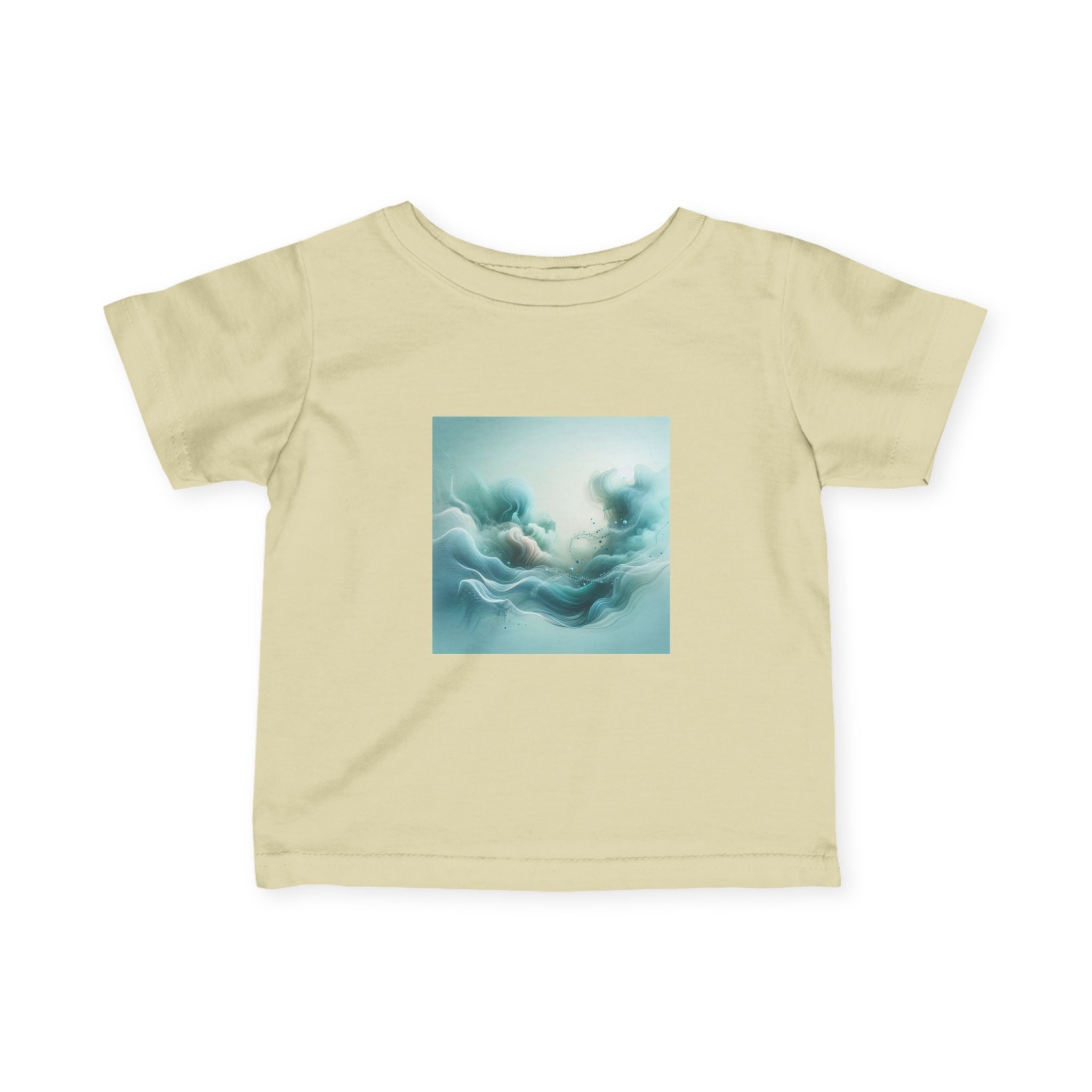 Dreamwave Infant Tee – Soft, Serene, and Stylish Natural / 6M Kids clothes