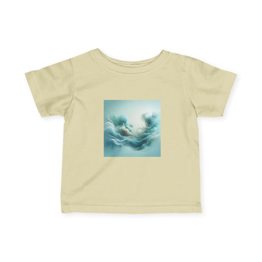 Dreamwave Infant Tee – Soft, Serene, and Stylish Natural / 6M Kids clothes