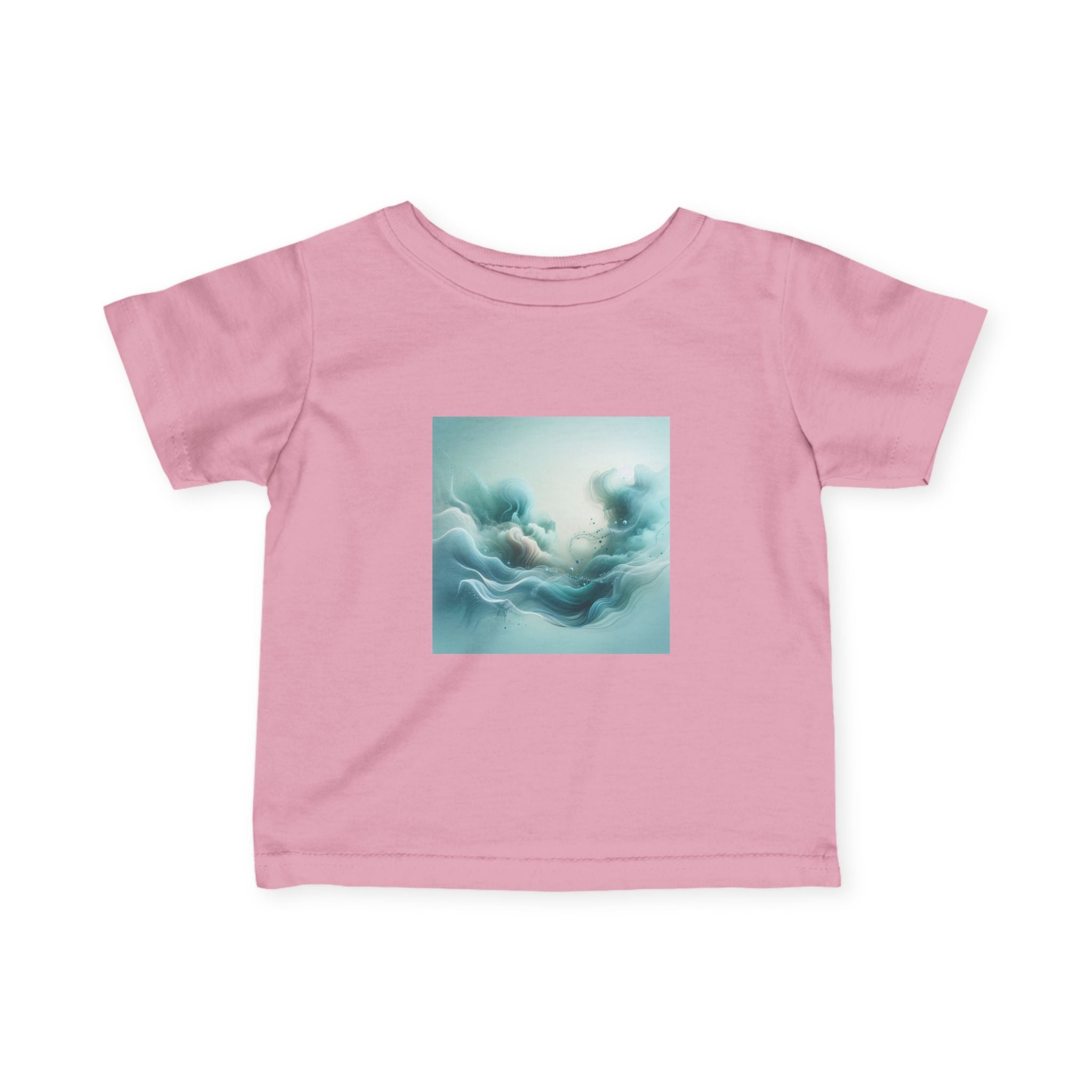 Dreamwave Infant Tee – Soft, Serene, and Stylish Pink / 6M Kids clothes