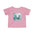 Dreamwave Infant Tee – Soft, Serene, and Stylish Pink / 6M Kids clothes
