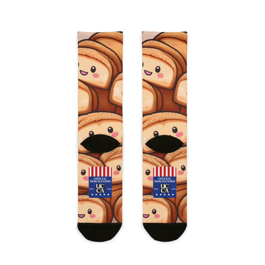 Emotional Support Carbs - Crew Socks 🧦 One Size All Over Prints