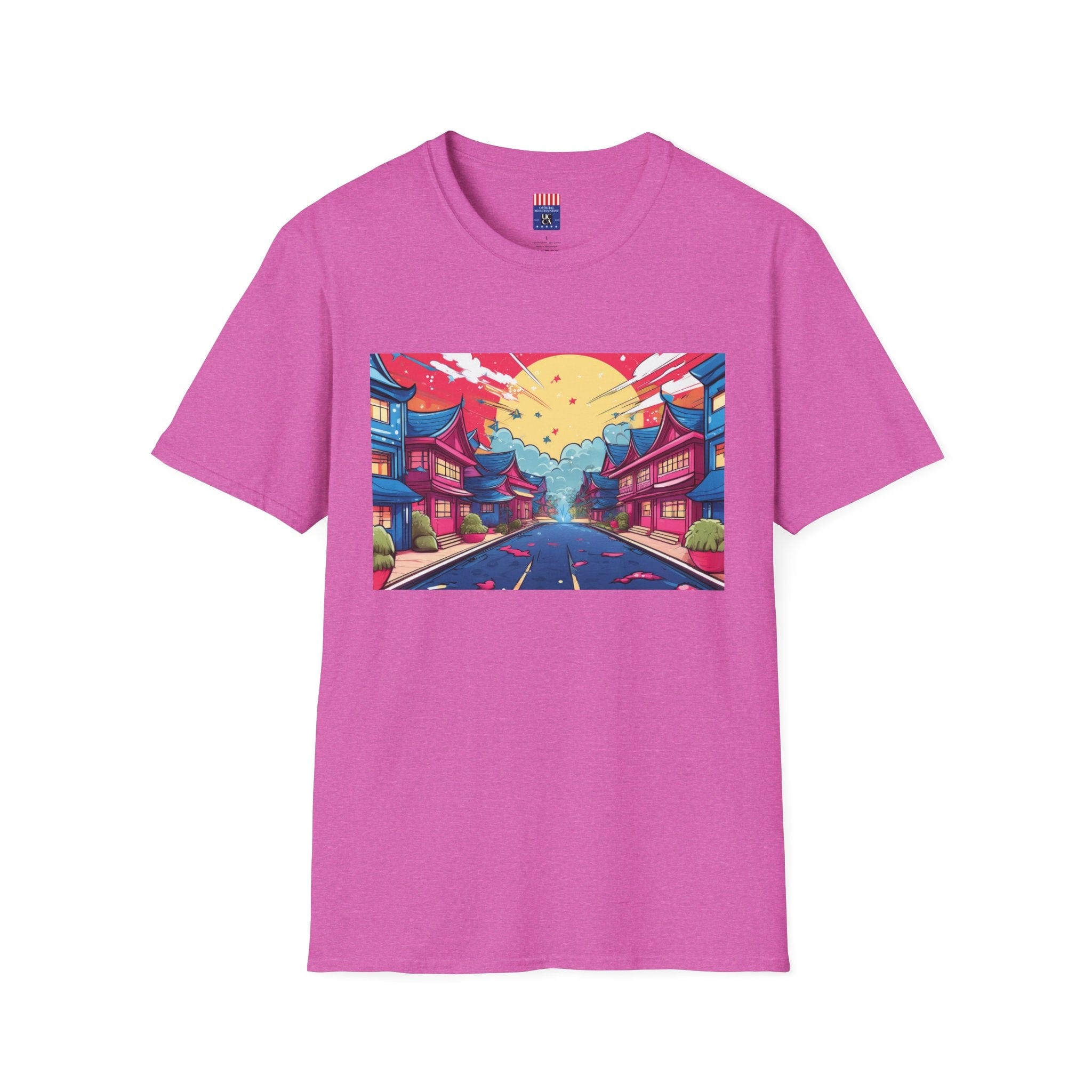 🌸 Express Your Style with This Manga-Inspired Women’s Tee! 🌸 Gildan Softstyle T-Shirt S / Heather Berry T-Shirt