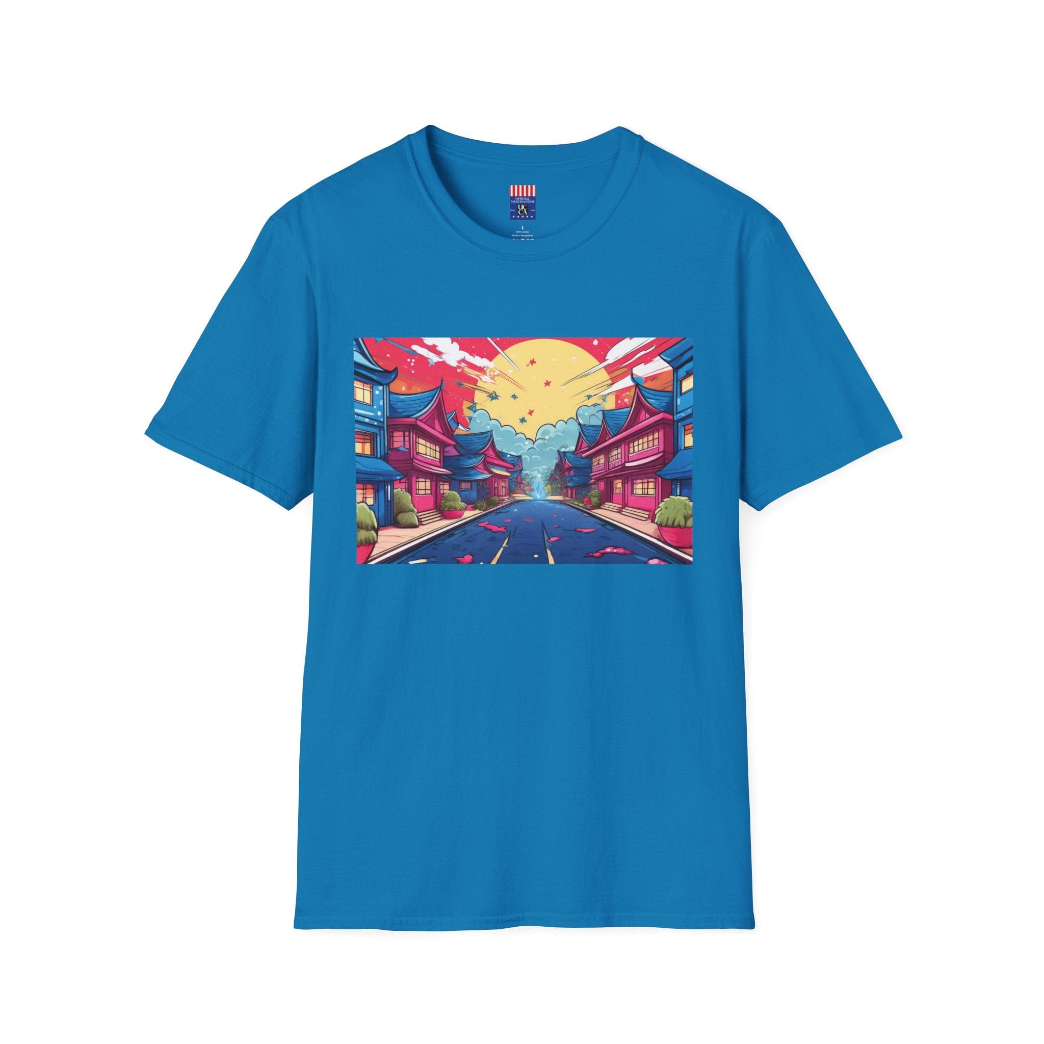 🌸 Express Your Style with This Manga-Inspired Women’s Tee! 🌸 Gildan Softstyle T-Shirt S / Sapphire T-Shirt