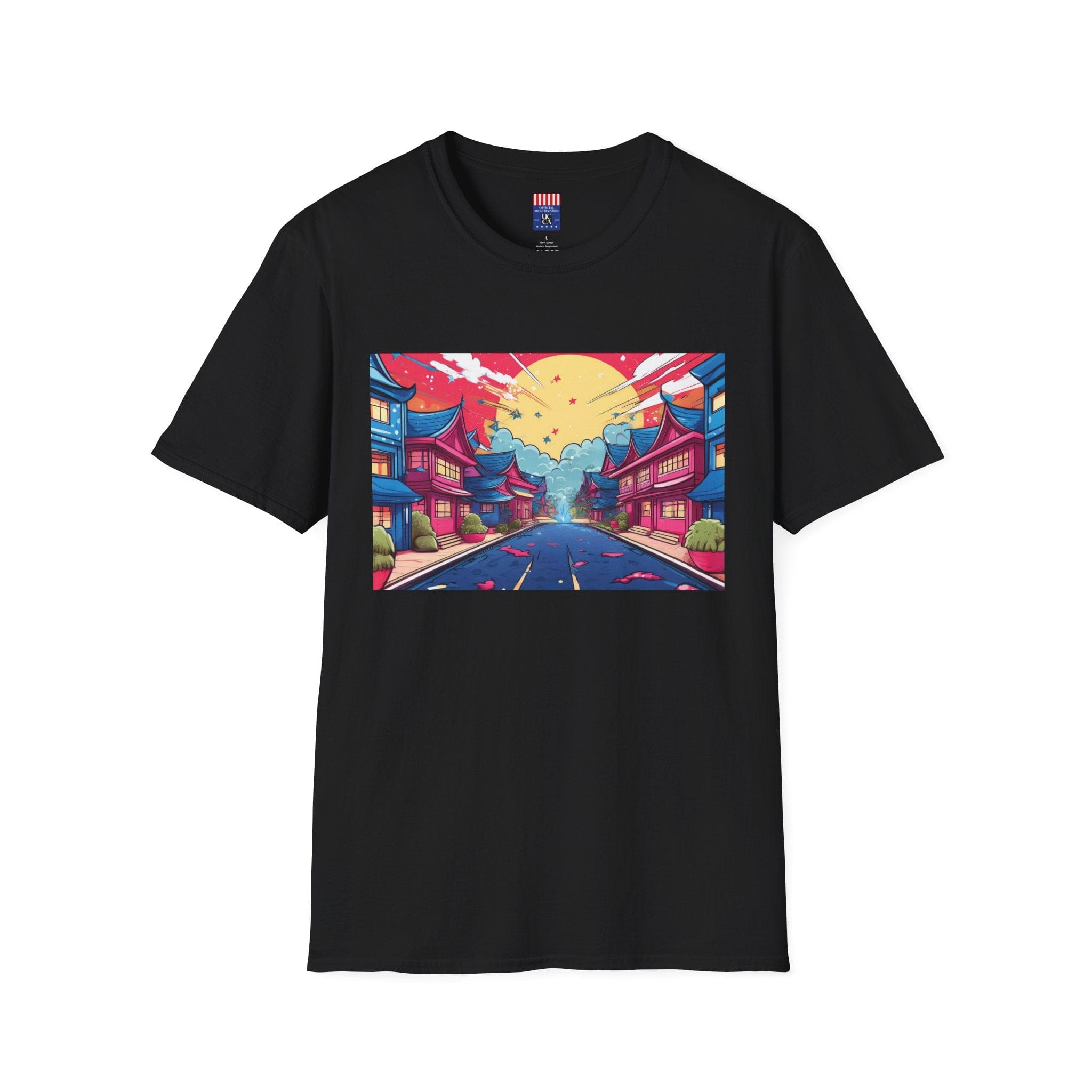 🌸 Express Your Style with This Manga-Inspired Women’s Tee! 🌸 Gildan Softstyle T-Shirt XS / Black T-Shirt
