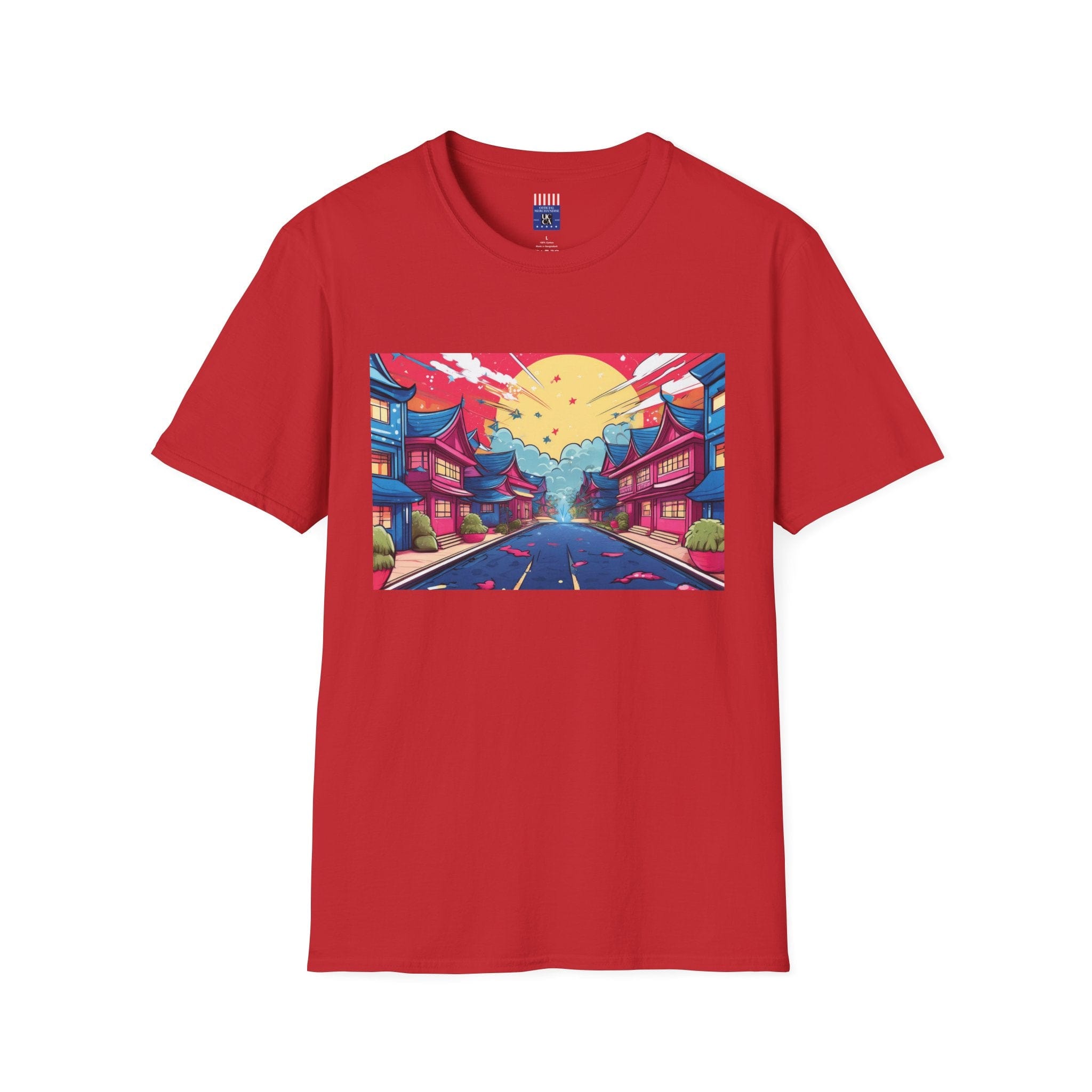 🌸 Express Your Style with This Manga-Inspired Women’s Tee! 🌸 Gildan Softstyle T-Shirt XS / Red T-Shirt