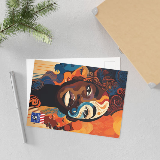 Fine Art Postcard: A Bold Celebration of Identity - 2 sizes available Paper products