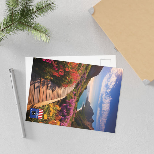 Fine Art Postcard: Pathway to Paradise - 2 sizes available Paper products