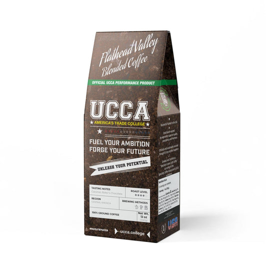 Flathead Valley Coffee Blend (Medium-Dark Roast) - Whole or Ground Bean Food & Beverages