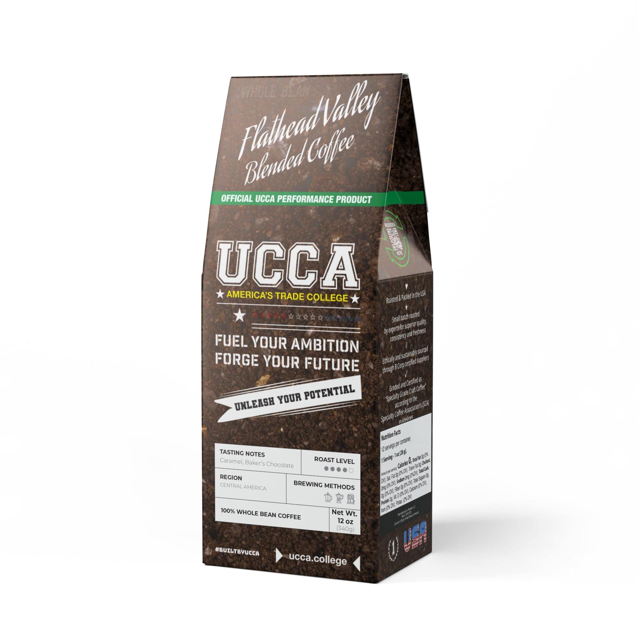 Flathead Valley Coffee Blend (Medium-Dark Roast) - Whole or Ground Bean Food & Beverages