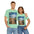 "Footprints in the Sand" & "Path to Paradise" Unisex Heavy Cotton Tee Mint Green / S T-Shirt
