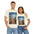 "Footprints in the Sand" & "Path to Paradise" Unisex Heavy Cotton Tee Natural / S T-Shirt
