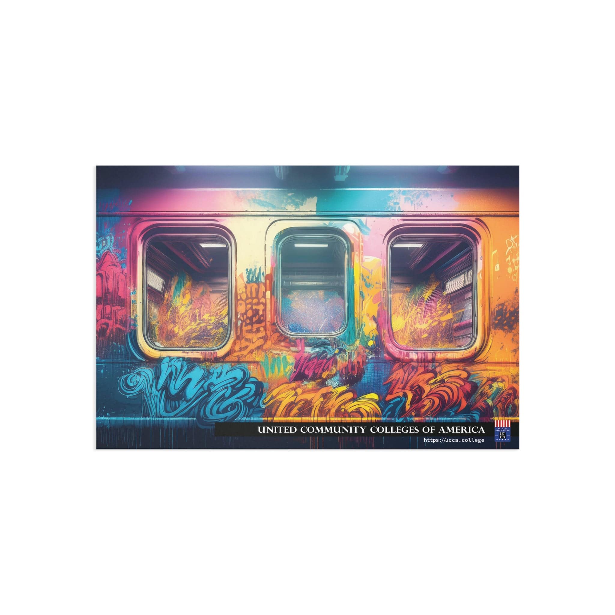Framed in Color: UCCA Fine Art Postcard 6
