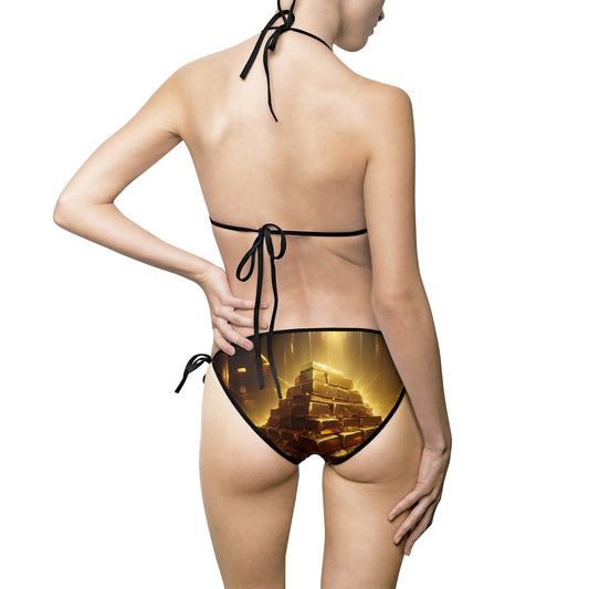 Gold Rush Bikini – Drip-Level: Legendary All Over Prints